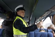 Akcja „Bezpieczny Autokar” w województwie łódzkim